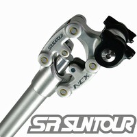 gefederte Sattelstütze SR Suntour NCX SP12 silber (Ø 27,2 mm)