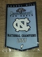 2010-2011 Upper Deck North Carolina Championship Banner 1957 Michael Jordan