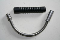 Kabelführung für V-Brake Nirosta 135° hinten inkl. Faltenbalg Neu