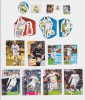 REAL MADRID Sammlung Kollektion collection / 8 cards + 9 football stickers