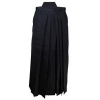 Hakama, schwarz, verschiedene Größen, Aikido-Iaido-Kendo, NEU