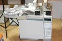 HP 6890 Gas Chromatograph mit 2x Injector und Zubehör