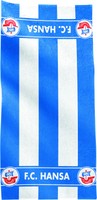 Hansa Rostock Handtuch "Blockstreifen" FANARTIKEL