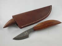 Gamsjaga Damastmesser GJ35 Nussbaumholz