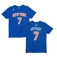 NBA Basketball Trikot/T-Shirt Name&Number NEW YORK NY KNICKS Carmelo Anthony #7