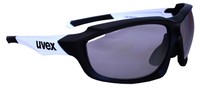 Sonnenbrille Uvex Sportstyle 710 VM schwarz weiß (NEU)