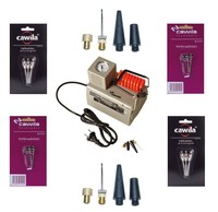 Cawila Elektrische Ballpumpe Kompressor Hohlnadelset Nadelset pro 