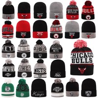 MITCHELL & NESS AND BEANIE WINTER MÜTZE CAP CHICAGO BULLS KINGS NETS CELTICS