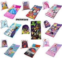 Nap Mat SLUMBER BAG+SLING Backpack TOTE Set Girls-Boys Toddler Preschool Daycare