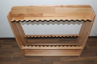 RUTENSTÄNDER AUS MASSIV HOLZ -BUCHE-FÜR 30 RUTEN