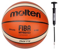 Molten BGG7X GG7X Basketball FIBA geprüft + Ballpumpe