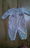 Baby Girls Fleece Footless Pjs Pajamas Sleeper Kisses Carters Size 3 Months
