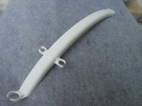 Plastik Schutzblech für Rennrad weiß 28 Zoll  für hinten