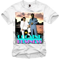 E1SYNDICATE T SHIRT COCAINE BUSINESS MIAMI VICE KOKAIN LAST KINGS DOPE N65