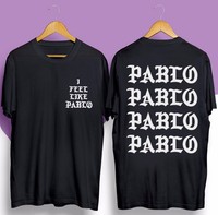 GOD JAY-Z NEW COOL KANYE WEST I FEEL LIKE PABLO YEEZUS Clothing T Shirt