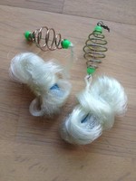 Nr.51,Futterspiralen,Feeder Futterkörb mit Fisch Angeln netz 30mm,Stellnetz.Neu!