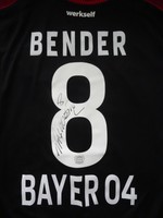 Bayer Leverkusen Trikot Lars Bender signiert Autogramm adidas  NEU
