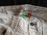 Esprit play Gr. 38 regular weiß kurz oder lang tragbar Baggy Fit