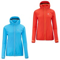 Salomon Damen Laufjacke  FAST WING HOODIE  - rot - L 359686