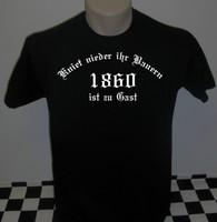 München T-Shirt  für 1860 Fans Kniet nieder... Grösse S -5 XL