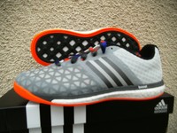 adidas ACE 15.1 Boost Hallenschuhe  Gr. 45 1/3  Grau  (S82986)  Brandneu !