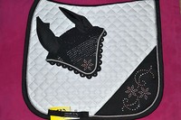 Turnier VS Set  , Neu , WB , Weiß ,  Strass , Hingucker Set