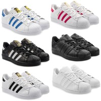 NEU SCHUHE ADIDAS SUPERSTAR 2 J FOUNDATION SNEAKER DAMEN TURNSCHUHE  SALE