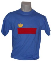 T-Shirt Liechtenstein Ländershirt Länder NEU Alternative zu Trikot Größe S Fan 
