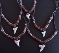 Haizahn Kette Surfer Shark Zahn Mako Hai Beach Style HAIFISCHZAHN Anhänger 