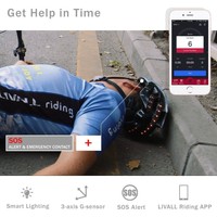 LIVALL BH60 USB aufladbare Smart Bluetooth Helme & Protektoren  Fahrradhelm 