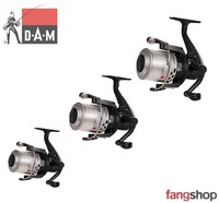 Angelrolle DAM Fighter Pro FD 120 140 160 Frontbremse monofile Schnur GRATIS