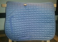 Schabracke Sattelunterlage Satteldecke DR VS Pony Dressur Vielseitigkeit Klett