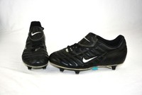Fußballschuhe Nike  TIEMPO 2002 , Größe 40,5, UK 6,5,US 7,5, Schwarz/Weiß