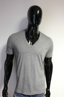 G-STAR RAW Jeans Herren T-Shirt BASE V-NECK Tee Gr.M Slim Fit Grau NR35 NEU