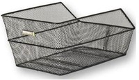 Basil Taschenkorb CENTO S engmaschig längs schwarz Fahrradkorb Korb Körbe Neu