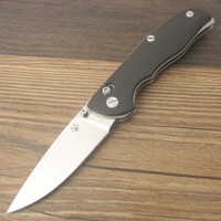 Y-START Messer D2 Stahl Gürtelmesser Outdoormesser Survival Shirogorov F95-B