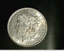 1896 Us Morgan Dollar, Circulated High Grade, .7734 oz Slv (Us-5512)