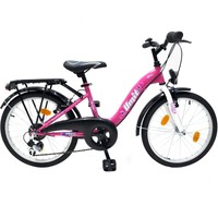 MÄDCHENFAHRRAD 20 ZOLL 6 GANG SHIMANO 20" FAHRRAD ROSA KINDERFAHRRAD Nr:AKS2203