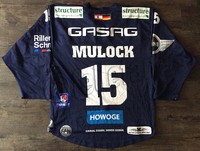 #15 - TJ MULOCK - EISBÄREN BERLIN - BLAUES DEL GAME WORN JERSEY 2015-2016