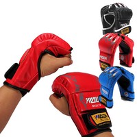 MMA Boxhandschuhe Ballhandschuhe Muay Thai Trainingshandschuhe Klettverschluss