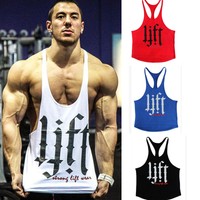 Mode Herren Fitness Bodybuilding Weste Muskelshirt Tank Tops Unterhemd Stringer