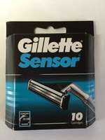 Gillette Sensor Klingen Rasierklingen 10 STÜCK NEU