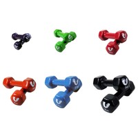 Aerobic Hantel Gewichte Fitness Neoprenhantel Kurzhanteln Vinylhantel 2er Set