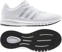 ADIDAS Duramo Leder Herren Laufschuhe Sneaker Freizeit weiß-sil D66620 ver. Gr.