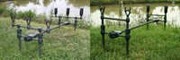 Nash H-Gun Rod Pod Modell 2013 Rodpod Rutenauflage Rutenhalter Rutenablage