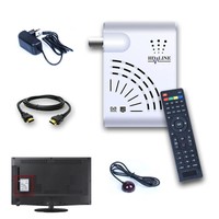 FULL HD SAT RECIVER mini  IPTV HDTV USB+CA+ ip tv + sat + hdmi hd box  hybride  