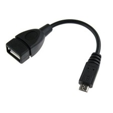 USB 2.0 A Female to Micro B Male OTG Data Host Cable tm018