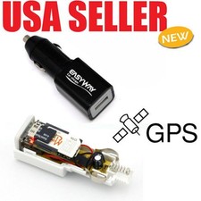 Mini Real time Gps Tracking Device Locator Gps Car Charger Disguise Tracker B2