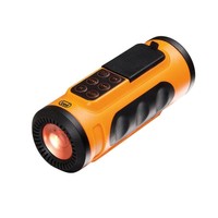 Mini Sport Fahrrad MP3 Player Sound Lautsprecher mit Micro SD Slot und LED Lampe