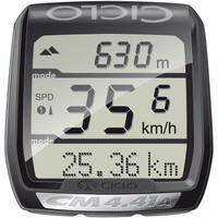 CICLOSPORT CM 4.41a kabellos Funk Fahrradcomputer Höhenmesser Fahrradtacho